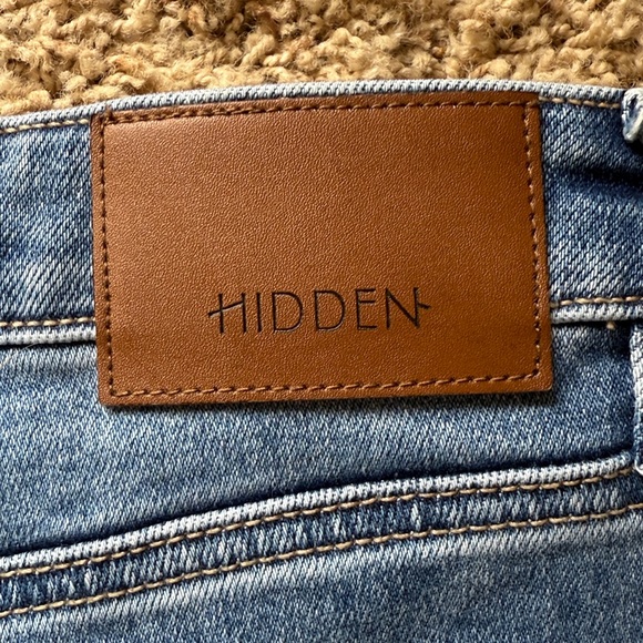 Hidden Jeans Nori Front Pocket Stretch Wide Leg- Medium Wash Size 29 - Picture 10 of 11